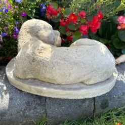 Darthome Limited Stone Beloved Dog Memorial Ornament -Decor Garden Shop IMG E7719 editedBH