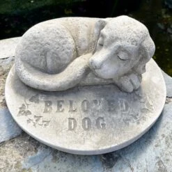 Darthome Limited Stone Beloved Dog Memorial Ornament