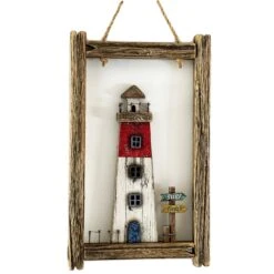 Darthome Limited Framed Coastal Lighthouse Wall Decor -Decor Garden Shop IMG E7754copy
