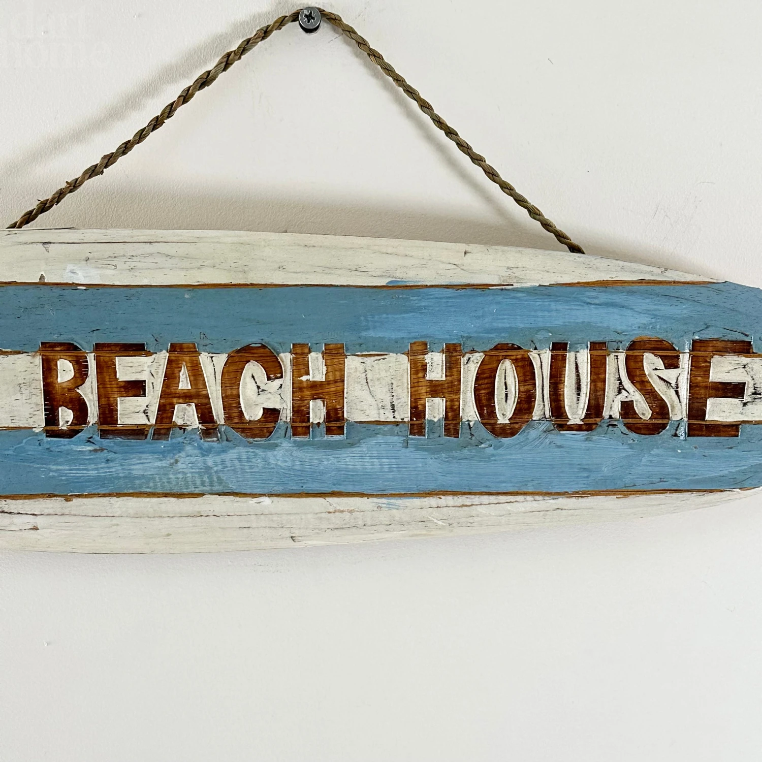 Darthome Limited Hanging Beach House Surfboard Sign 2 Darthome Limited Hanging Beach House Surfboard Sign - Image 2
