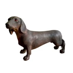 Darthome Limited Chocolate Brown Sausage Dog Ornament 15 Darthome Limited Chocolate Brown Sausage Dog Ornament -Decor Garden Shop IMG E7803copy