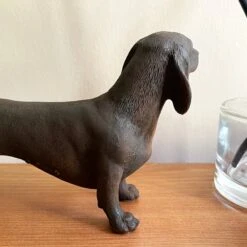 Darthome Limited Chocolate Brown Sausage Dog Ornament 12 Darthome Limited Chocolate Brown Sausage Dog Ornament -Decor Garden Shop IMG E7808