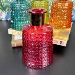 Darthome Limited Jewel Glass Coloured Vases Set Of 4 -Decor Garden Shop IMG E7812 editedS