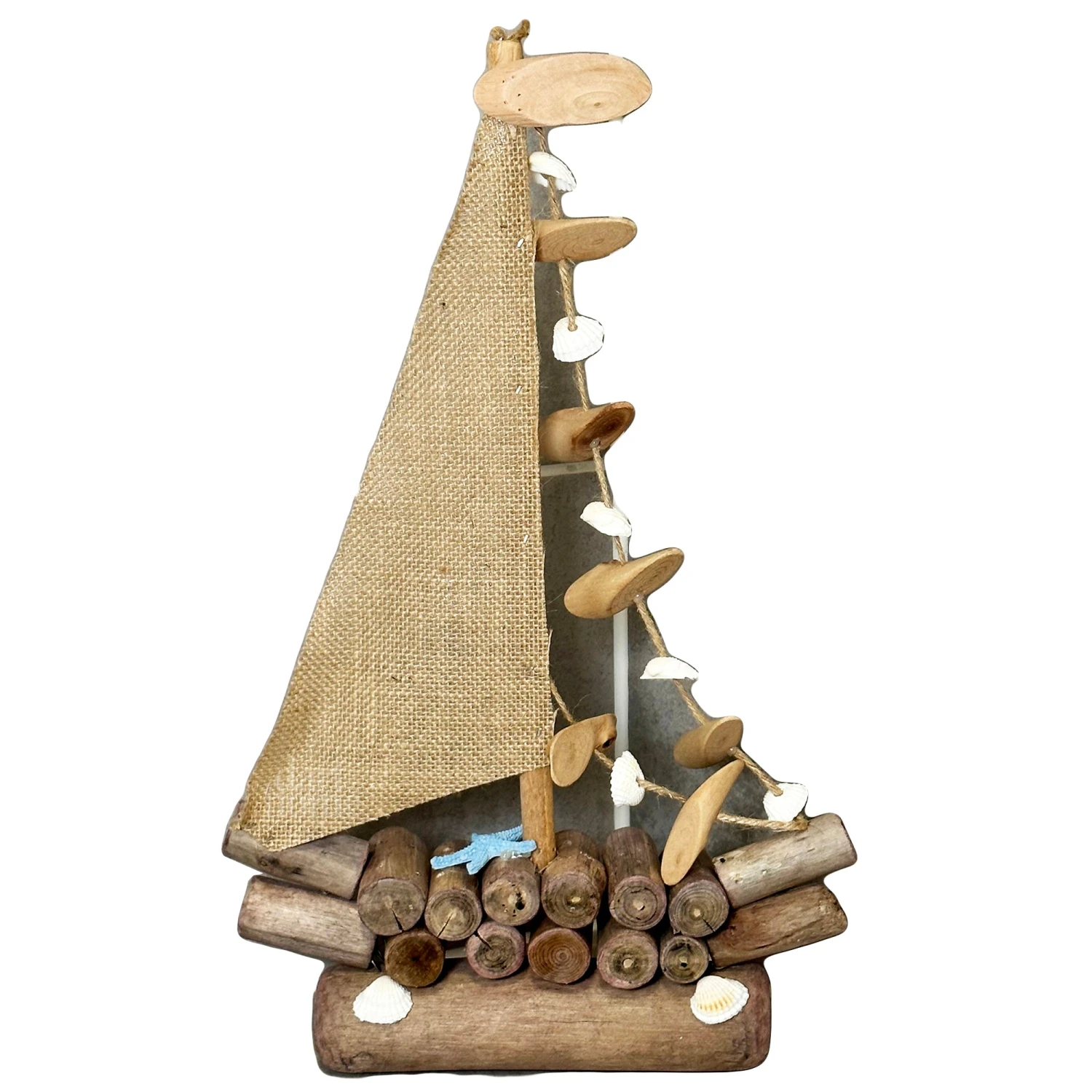 Darthome Limited Large Driftwood Boat Sculpture 5 Darthome Limited Large Driftwood Boat Sculpture - Image 5