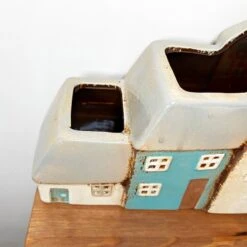 Darthome Limited Ceramic Terraced Houses Indoor Plant Pot -Decor Garden Shop IMG E7852