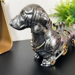 Darthome Limited Steampunk Daschund Ornament 7 Darthome Limited Steampunk Daschund Ornament -Decor Garden Shop IMG E7935 1