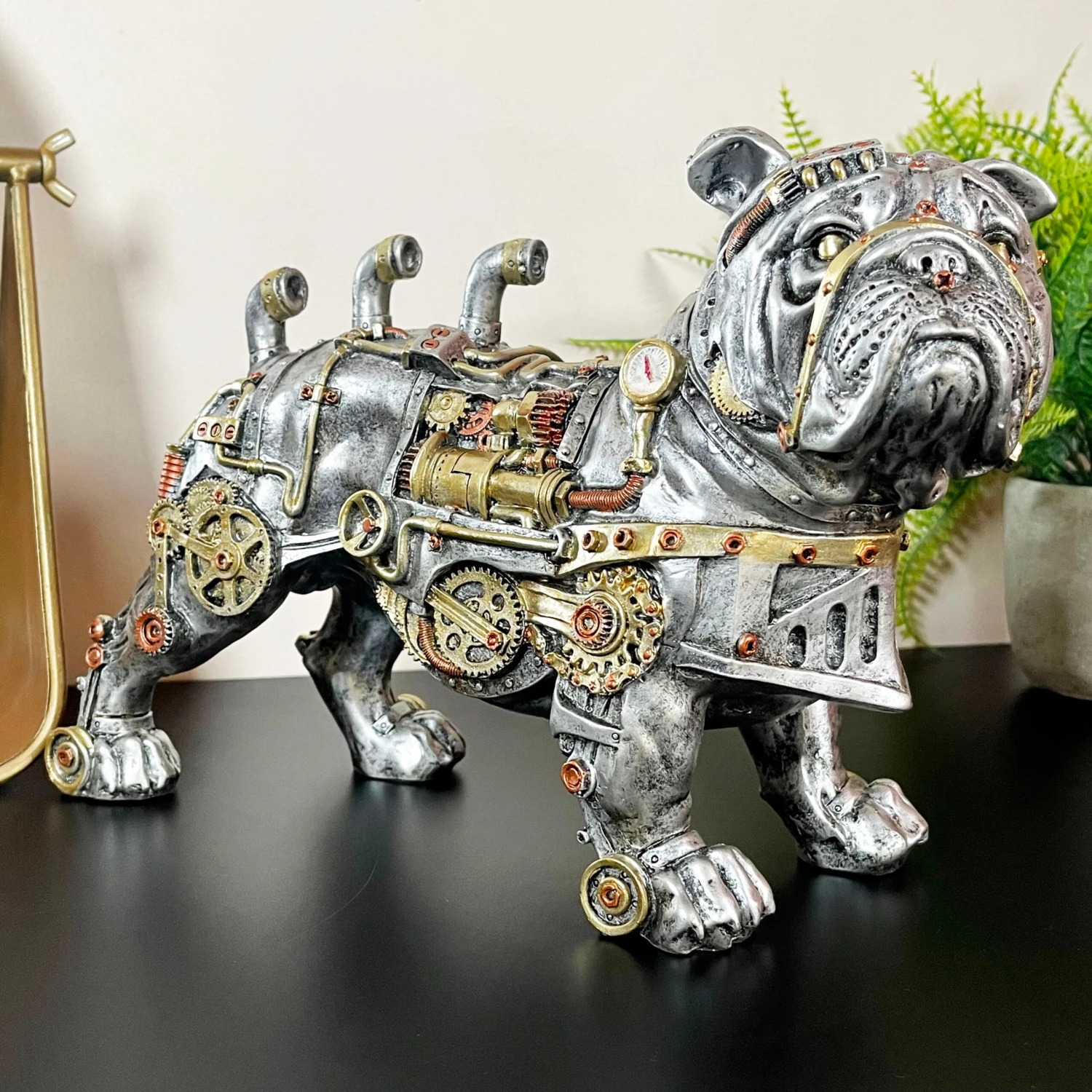 Darthome Limited Steampunk English Bulldog Ornament 6 Darthome Limited Steampunk English Bulldog Ornament - Image 6