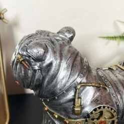 Darthome Limited Steampunk English Bulldog Ornament -Decor Garden Shop IMG E7954 2