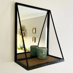 Darthome Limited Industrial Mirror Shelf Unit