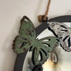 Darthome Limited Vintage Hanging Butterfly Mirror -Decor Garden Shop IMG E8045