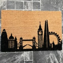 Darthome Limited Coir London Skyline Door Mat