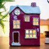 Darthome Limited Ceramic Pink Modern House Candle Lantern