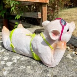 Darthome Limited Pink Pig In Bikini Ornament 10 Darthome Limited Pink Pig In Bikini Ornament -Decor Garden Shop IMG E8352 editedG