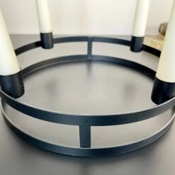 Darthome Limited Black Circular Candlestick Holder -Decor Garden Shop IMG E8867