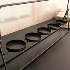 Darthome Limited Black Multi Hurricane Candle Holder Set -Decor Garden Shop IMG E8954