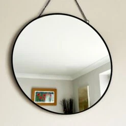 Darthome Limited Black Chain Hanging Mirror -Decor Garden Shop IMG E8980
