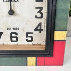 Darthome Limited Square Retro Mantle Clock -Decor Garden Shop IMG E9064 editedAD