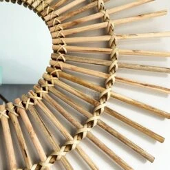 Darthome Limited Natural Rattan Mirror 80cm -Decor Garden Shop IMG E9071