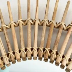 Darthome Limited Natural Rattan Mirror 80cm -Decor Garden Shop IMG E9075