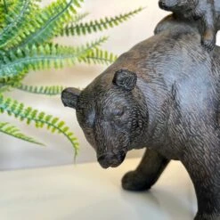 Darthome Limited Black Bear Family Lamp With White Drum Shade -Decor Garden Shop IMG E9088