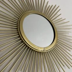 Darthome Limited Small Gold Sunburst Mirror -Decor Garden Shop IMG E9115