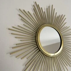 Darthome Limited Small Gold Sunburst Mirror -Decor Garden Shop IMG E9116