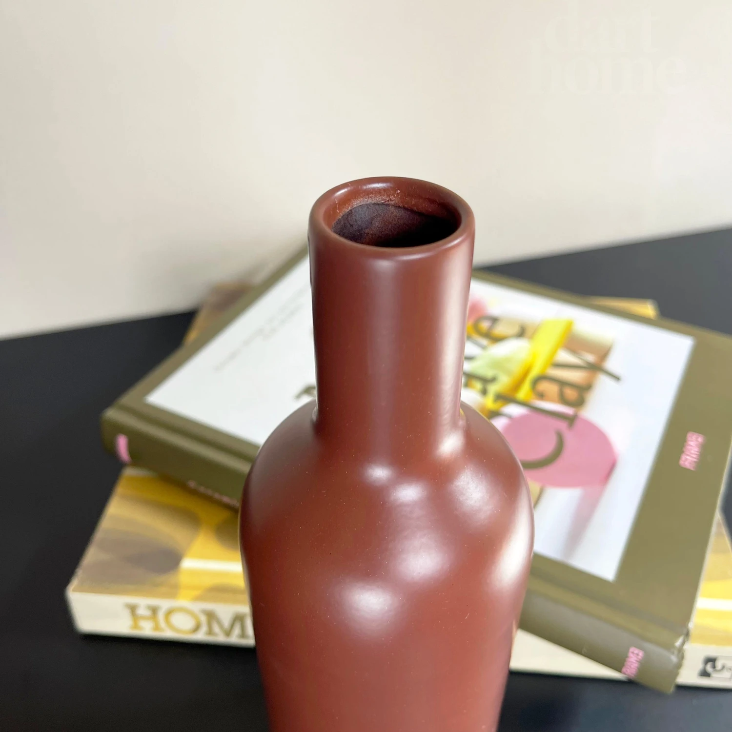 Darthome Limited Nordic Oxide Red Ceramic Bottle Vase 4 Darthome Limited Nordic Oxide Red Ceramic Bottle Vase - Image 4