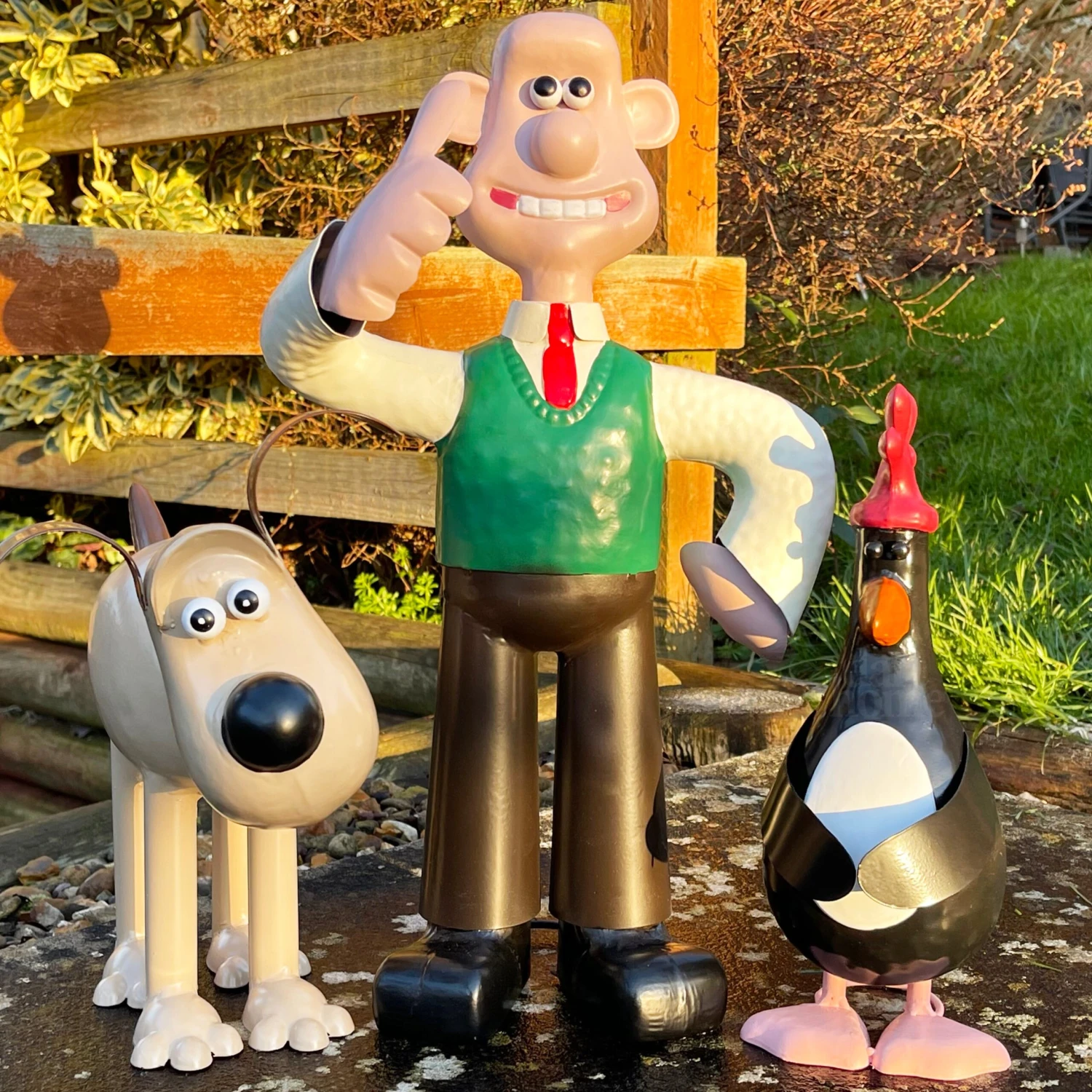 Darthome Limited Metal Wallace And Gromit Garden Statues 17 Darthome Limited Metal Wallace And Gromit Garden Statues - Image 17