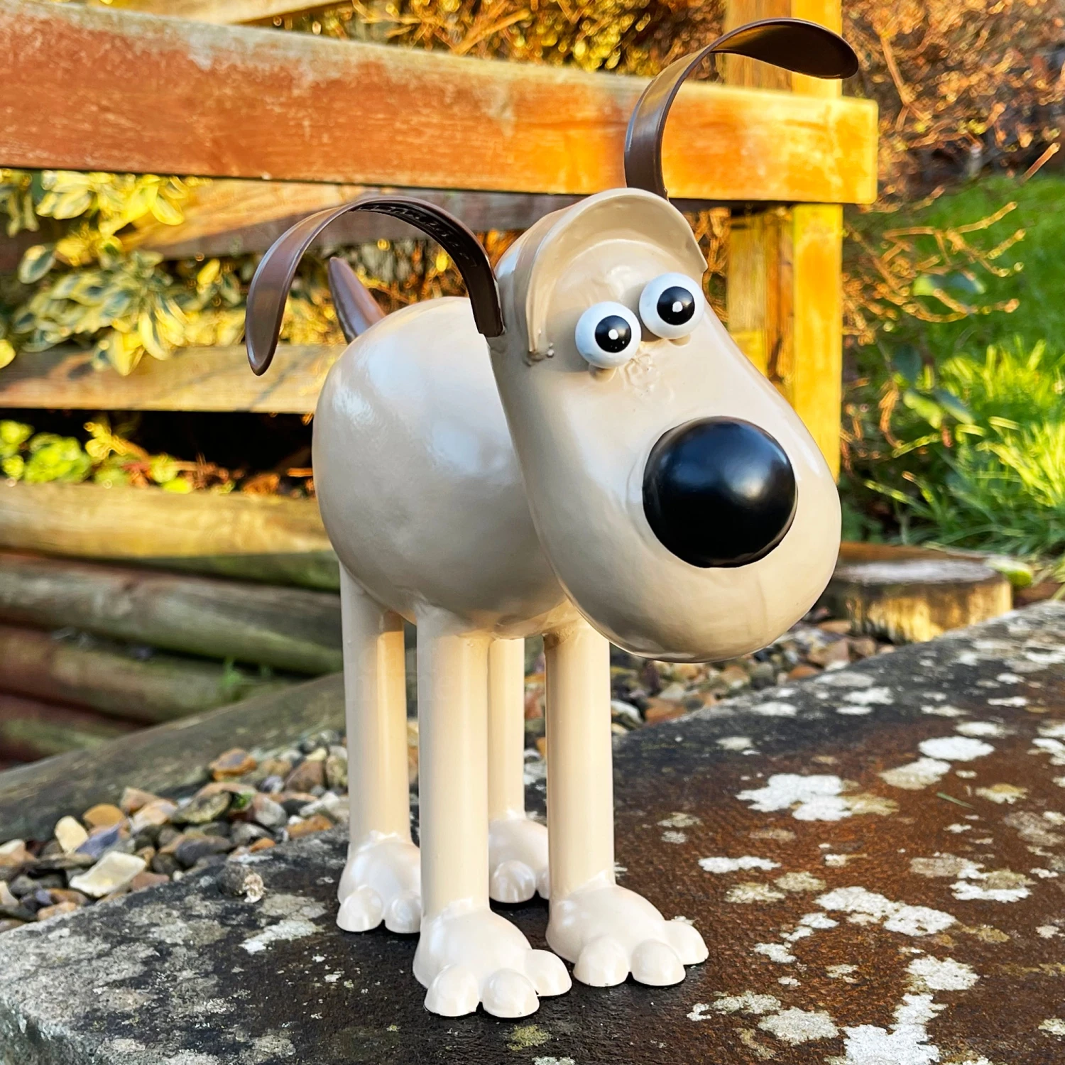 Darthome Limited Metal Wallace And Gromit Garden Statues 3 Darthome Limited Metal Wallace And Gromit Garden Statues - Image 3