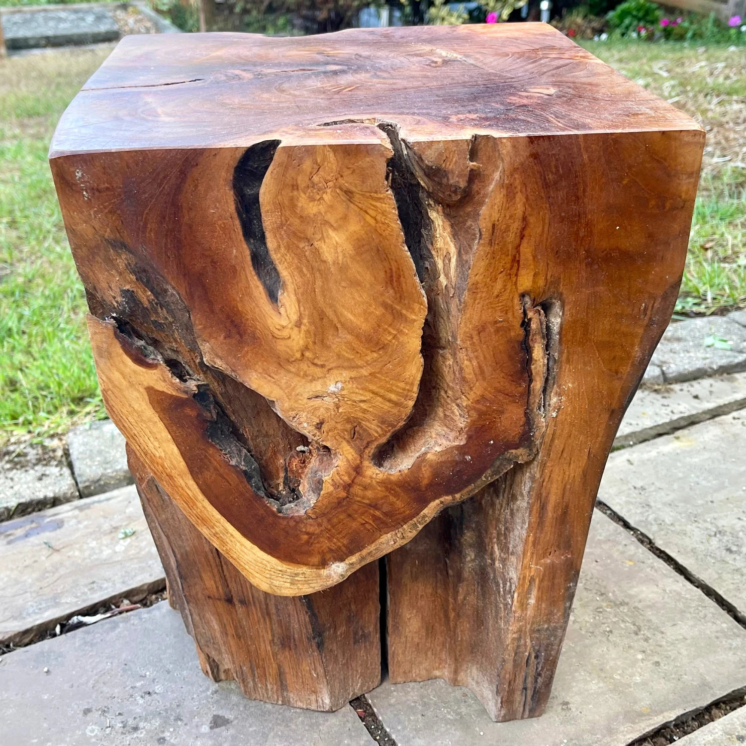 Darthome Limited Square Teak Root Block Table 7 Darthome Limited Square Teak Root Block Table - Image 7