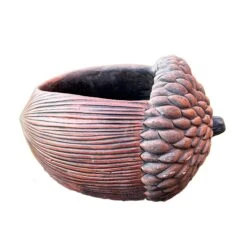 Darthome Limited Cement Acorn Planter 13 Darthome Limited Cement Acorn Planter -Decor Garden Shop IMG E9317copy