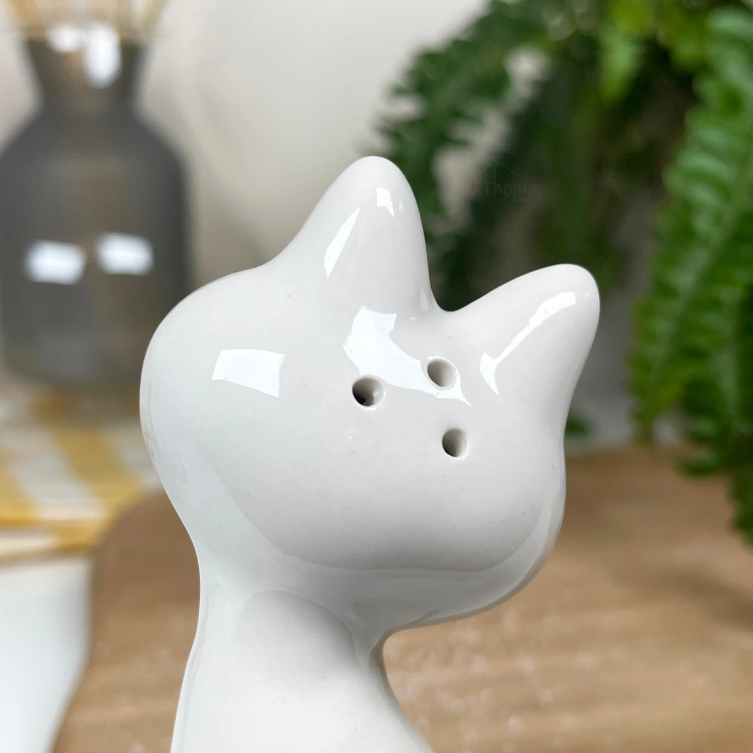 Darthome Limited Ceramic Black & White Cat Salt And Pepper Shakers Set 6 Darthome Limited Ceramic Black & White Cat Salt And Pepper Shakers Set - Image 6