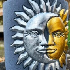 Darthome Limited Cement Sun & Moon Planter -Decor Garden Shop IMG E9341