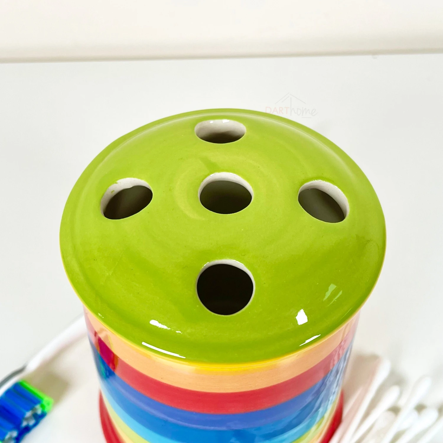 Darthome Limited Rainbow Bathroom Toothbrush Holder 2 Darthome Limited Rainbow Bathroom Toothbrush Holder - Image 2