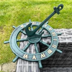 Darthome Limited Cast Iron Anchor & Ships Sail Garden Sundial 24cm 7 Darthome Limited Cast Iron Anchor & Ships Sail Garden Sundial 24cm -Decor Garden Shop IMG E9366 edited271