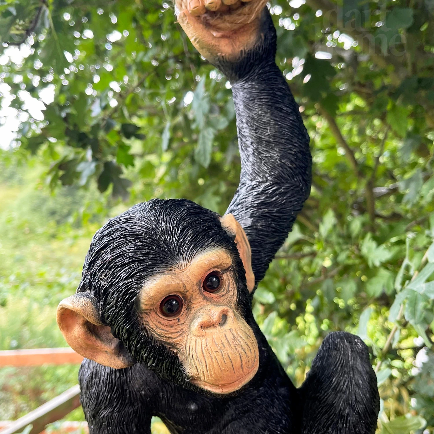 Darthome Limited Black Hanging Monkey Ornament 2 Darthome Limited Black Hanging Monkey Ornament - Image 2