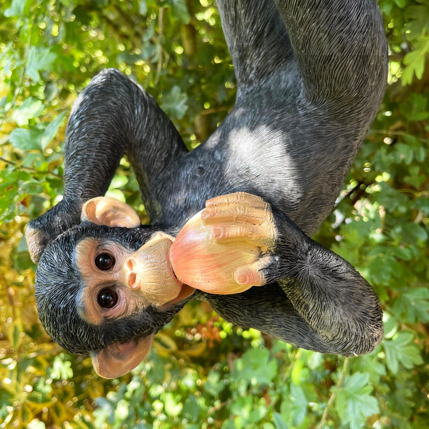 Darthome Limited Black Hanging Upside Down Monkey Ornament 2 Darthome Limited Black Hanging Upside Down Monkey Ornament - Image 2