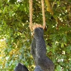 Darthome Limited Black Hanging Upside Down Monkey Ornament -Decor Garden Shop IMG E9410 editedCP 1