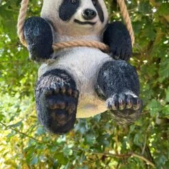 Darthome Limited Hanging Panda Garden Ornament 30cm 10 Darthome Limited Hanging Panda Garden Ornament 30cm -Decor Garden Shop IMG E9419 editedCY 1