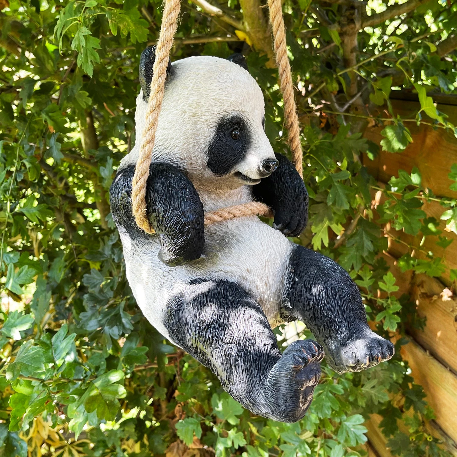 Darthome Limited Hanging Panda Garden Ornament 30cm 6 Darthome Limited Hanging Panda Garden Ornament 30cm - Image 6
