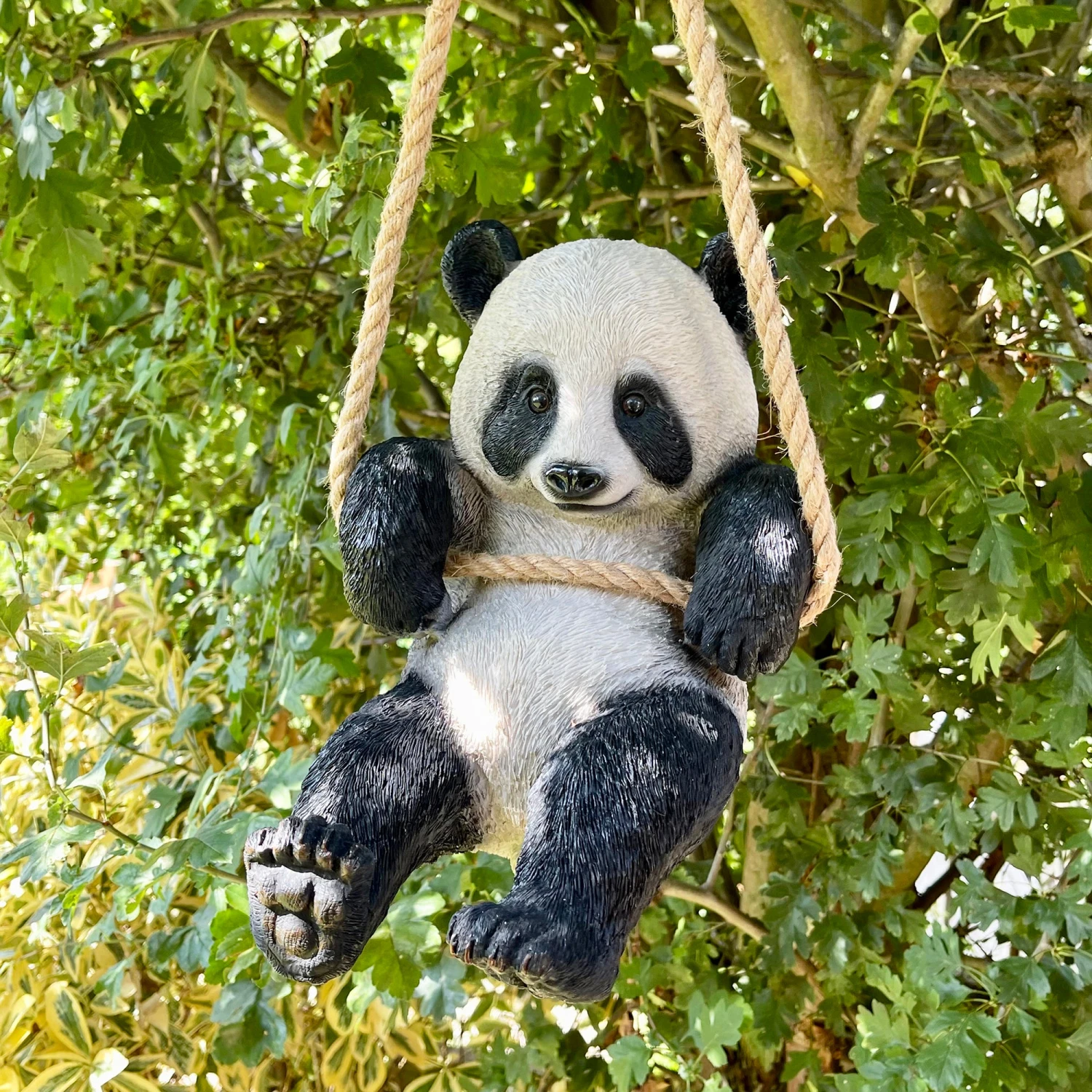 Darthome Limited Hanging Panda Garden Ornament 30cm 1 Darthome Limited Hanging Panda Garden Ornament 30cm