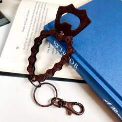 Darthome Limited Recycled Metal Bike Chain Bottle Opener Key Ring