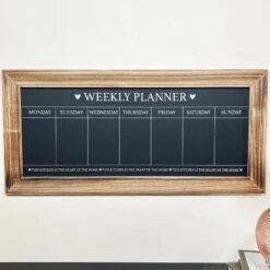 Darthome Limited 7 Day Chalkboard Weekly Planner