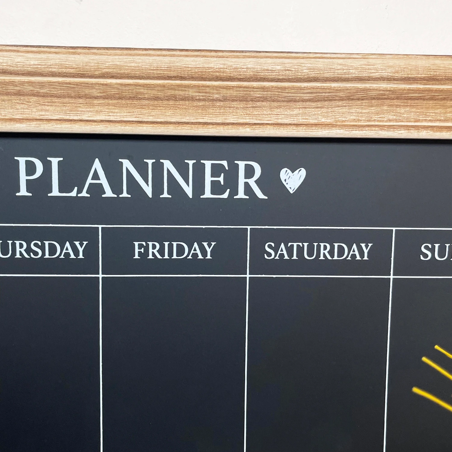 Darthome Limited 7 Day Chalkboard Weekly Planner 5 Darthome Limited 7 Day Chalkboard Weekly Planner - Image 5