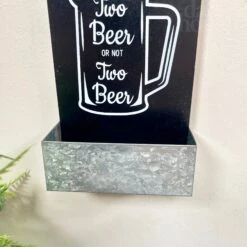 Darthome Limited Black Bottle Opener & Cap Collector - Two Beer Or Not Two Beer -Decor Garden Shop IMG E9588 editedHK