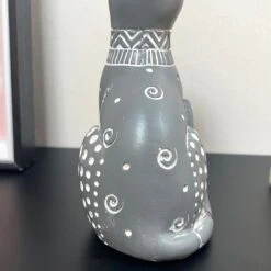 Darthome Limited Country Grey Sitting Cat Ornament 9 Darthome Limited Country Grey Sitting Cat Ornament -Decor Garden Shop IMG E9628 editedIM