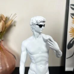 Darthome Limited White Cool David Michelangelo Ornament -Decor Garden Shop IMG E9660 editedIP
