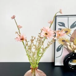 Darthome Limited Artificial Pink Wild Flower Spray