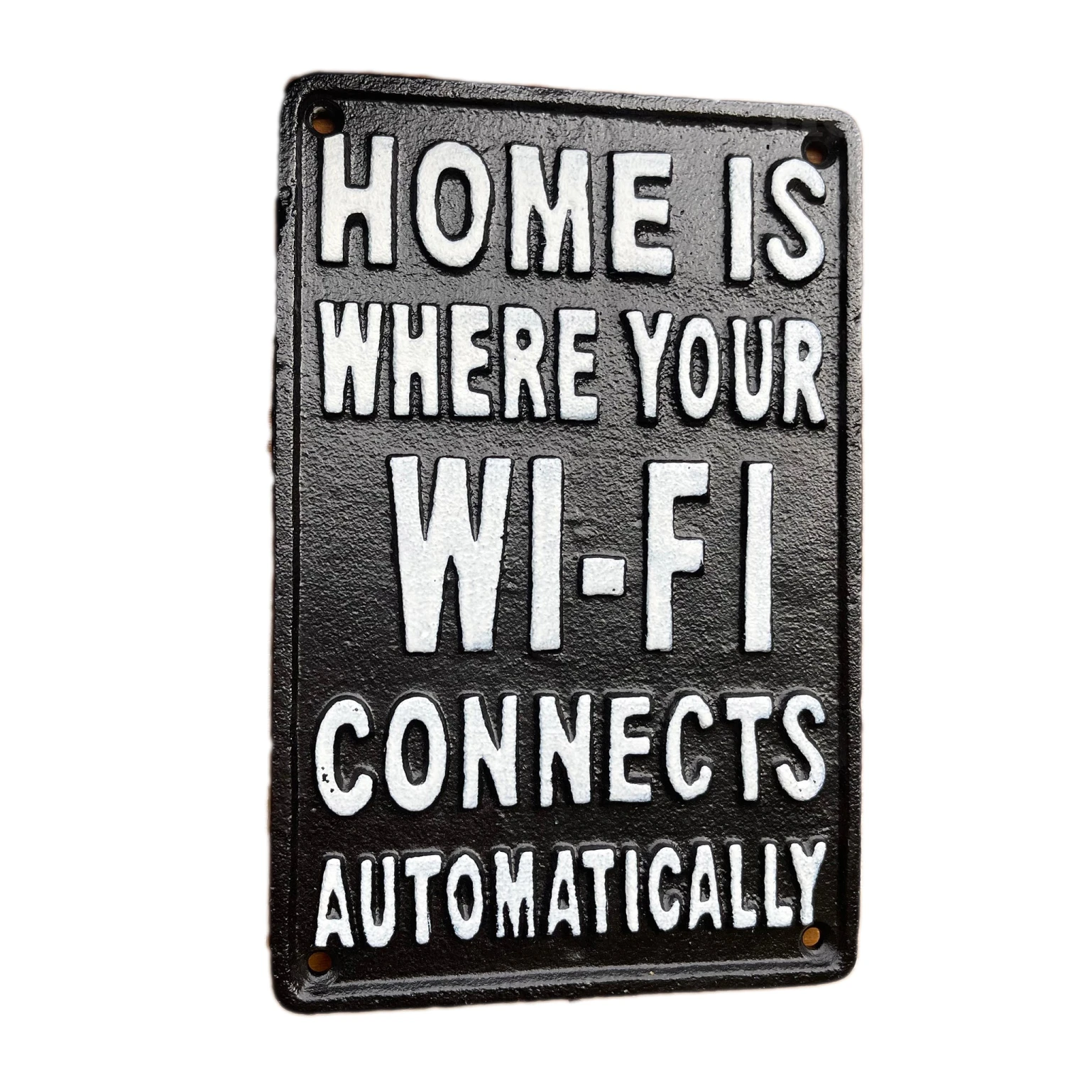 Darthome Limited Wifi Connects Automatically Cast Iron Wall Plaque 21cm 5 Darthome Limited Wifi Connects Automatically Cast Iron Wall Plaque 21cm - Image 5