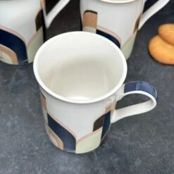 Darthome Limited Set Of 4 Art Deco Fine China Mugs 14 Darthome Limited Set Of 4 Art Deco Fine China Mugs -Decor Garden Shop IMG E9729